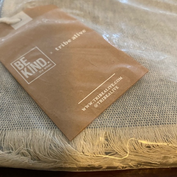 Tribe Alive Upcycled Denim Scarf - Picture 4 of 5